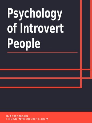 cover image of Psychology of Introvert People